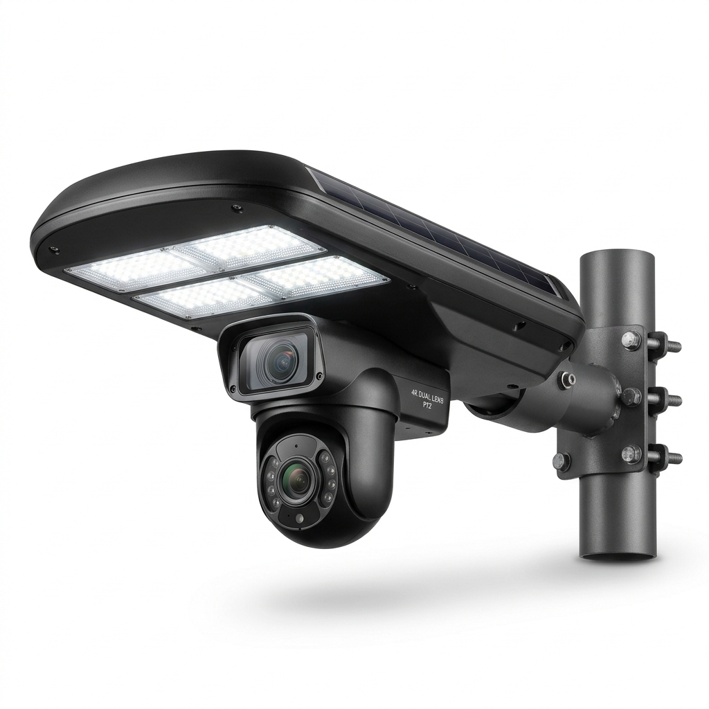 V380 Solar SLDA 4K Dual Lens